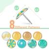 imageMr Pen Decorative Push Pins 80 pcs 8 Unique DesignsBotanic Bloom Cute Push Pins for Bulletin Board Cute Thumb Tacks for Cork Board