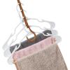 imageMr Pen Space Saving Hangers for Clothes 8 pcs Autumn Colors Plastic Multi Clothes Hangers Space Saving 5 Slots 360 Rotating Hooks