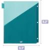 imageMr Pen Binder Dividers with Pockets and Tabs 2 Sets 8 PackSet Coastal Sunrise 3 Ring Binder Dividers with Tabs and Pockets on Both Sides