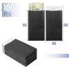 imageMr Pen Money Envelopes for Cash 100 Pack 65quot x 35quot Colorful Small Money Saving Envelopes Cash EnvelopeBlack