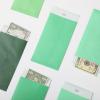 imageMr Pen Money Envelopes for Cash 100 Pack 65quot x 35quot Colorful Small Money Saving Envelopes Cash EnvelopeGreen Shades
