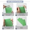 imageMr Pen Money Envelopes for Cash 100 Pack 65quot x 35quot Colorful Small Money Saving Envelopes Cash EnvelopeGreen Shades