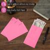 imageMr Pen Money Envelopes for Cash 100 Pack 65quot x 35quot Colorful Small Money Saving Envelopes Cash EnvelopeLight Pink