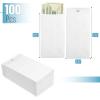 imageMr Pen Money Envelopes for Cash 100 Pack 65quot x 35quot Colorful Small Money Saving Envelopes Cash EnvelopeWhite
