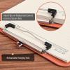 imageMr Pen Plastic Clipboard 125quot x 9quot 2 Pack Faded Earthy Clipboard Plastic LowProfile Metal Clip with Retractable Hanging HoleCoral Pink