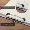 imageMr Pen Plastic Clipboard 125quot x 9quot 2 Pack Faded Earthy Clipboard Plastic LowProfile Metal Clip with Retractable Hanging HoleMuted Purple