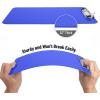 imageMr Pen Plastic Clipboard 125quot x 9quot 2 Pack Faded Earthy Clipboard Plastic LowProfile Metal Clip with Retractable Hanging HoleSurf Blue