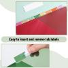 imageMr Pen Binder Dividers with Pockets and Tabs 2 Sets 8 PackSet Colorful 3 Ring Binder Dividers with Tabs and Pockets on Both SidesFloral Meadow
