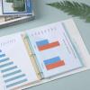 imageMr Pen Binder Dividers with Pockets and Tabs 2 Sets 8 PackSet Colorful 3 Ring Binder Dividers with Tabs and Pockets on Both SidesMacaron