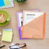 imageMr Pen Binder Dividers with Pockets and Tabs 2 Sets 8 PackSet Colorful 3 Ring Binder Dividers with Tabs and Pockets on Both SidesPastel