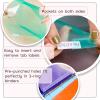 imageMr Pen Binder Dividers with Pockets and Tabs 2 Sets 8 PackSet Colorful 3 Ring Binder Dividers with Tabs and Pockets on Both SidesPastel