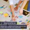 imageMr Pen Pastel Sticky Notes 3quotx3quot 12 Pads 720 Sheets Colorful Sticky Notes 3x3 School ampamp Office Use Back to School Supplies