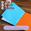 imageMr Pen 3 Ring Binder Dividers with Tabs 2 Sets 6 PackSet Letter Size Winter Colors Plastic 6 Tab Dividers for 3 Ring Binder with 12 pcs Labels