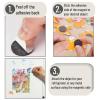 imageMr Pen Self Adhesive Magnet Dots 120 Pcs 12quot x 1mm Magnets for Crafts Magnets with Adhesive Backing Magnet Stickers