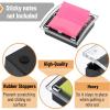 imageMr Pen Pop Up Note Dispenser 3quot x 3quot Black Sticky Note Dispenser Sticky Note Holder for Desk