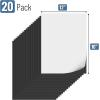 imageMr Pen Flexible Magnetic Sheets with Adhesive Backing 12quot x 16quot 20 Pack Magnet Sheets with Adhesive12 x 16