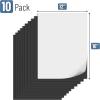imageMr Pen Flexible Magnetic Sheets with Adhesive Backing 12quot x 16quot 20 Pack Magnet Sheets with Adhesive12 x 16