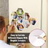 imageMr Pen Flexible Magnetic Sheets with Adhesive Backing 12quot x 16quot 20 Pack Magnet Sheets with Adhesive4 x 6