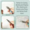 imageMr Pen Jewelry Pliers Set 3 Pack Colorful Rubber Handle ampamp Ergonomic Design Mini Pliers for Jewelry Making Tools Small Wire Cutters for CraftingPastel 2