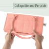 imageMr Pen Baby Diaper Caddy Organizer 2 Pack Gray Baby Caddy Organizer with Handle Compact Size Collapsible ampamp PortableCoral