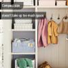imageMr Pen Baby Diaper Caddy Organizer 2 Pack Gray Baby Caddy Organizer with Handle Compact Size Collapsible ampamp PortableGray