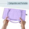 imageMr Pen Baby Diaper Caddy Organizer 2 Pack Gray Baby Caddy Organizer with Handle Compact Size Collapsible ampamp PortableLavender Dream