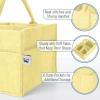 imageMr Pen Baby Diaper Caddy Organizer 2 Pack Gray Baby Caddy Organizer with Handle Compact Size Collapsible ampamp PortableLemon Glow