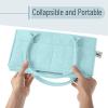 imageMr Pen Baby Diaper Caddy Organizer 2 Pack Gray Baby Caddy Organizer with Handle Compact Size Collapsible ampamp PortableMint Whisper