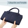 imageMr Pen Baby Diaper Caddy Organizer 2 Pack Gray Baby Caddy Organizer with Handle Compact Size Collapsible ampamp PortableNavy Blue