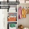 imageMr Pen Baby Diaper Caddy Organizer 2 Pack Gray Baby Caddy Organizer with Handle Compact Size Collapsible ampamp PortableRustic Warmth