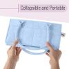 imageMr Pen Baby Diaper Caddy Organizer 2 Pack Gray Baby Caddy Organizer with Handle Compact Size Collapsible ampamp PortableSky Bliss