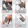imageMr Pen Bible Tabs 75 pcs Mahogany Laminated Bible Tabs for Women and MenCool Gray