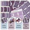 imageMr Pen Bible Tabs 75 pcs Mahogany Laminated Bible Tabs for Women and MenEthereal Amethyst