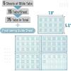 imageMr Pen Bible Tabs 75 pcs Mahogany Laminated Bible Tabs for Women and MenLight Dusty Blue