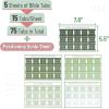 imageMr Pen Bible Tabs 75 pcs Mahogany Laminated Bible Tabs for Women and MenSage Green