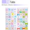 imageMr Pen Bible Tabs 75 pcs Rose Elegance Gold Foil Lettering Laminated Bible Tabs for Women and MenHigh Gloss Paper