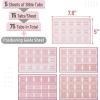 imageMr Pen Bible Tabs 75 pcs Serenity Scripture Laminated Bible Tabs for Women and MenPink Shades