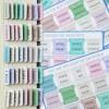 imageMr Pen Bible Tabs 75 pcs Serenity Scripture Laminated Bible Tabs for Women and MenSerenity Scripture