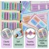 imageMr Pen Bible Tabs with ColorCoded Content Stickers 75 pcs Colorful Laminated Bible Tabs for Women and Men