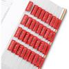 imageMr Pen Bible Tabs 75 pcs Mahogany Laminated Bible Tabs for Women and MenSaturated Red
