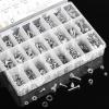 imageMr Pen Nuts and Bolts Assortment Kit 810 pcs Stainless Steel M3 M4 M5 M6 Hex Socket Head 16 Sizes 8mm to 20mm Assorted Nuts and Bolts Screw Assortment Kit with Clear Storage Box