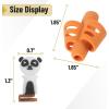 imageMr Pen Pencil Grips for Kids Handwriting 4 Pack with 4 Clips Bright Colors Flexible Silicon Pencil Holder for Kids Right ampamp LeftHandedAutumn Colors