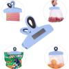 imageMr Pen Magnetic Bag Clips 4 Pack 5 Inches Wide Blue ampamp Yellow Shades Heavy Duty Clips for Food Packages Chip Bag Clip for FridgeSpring