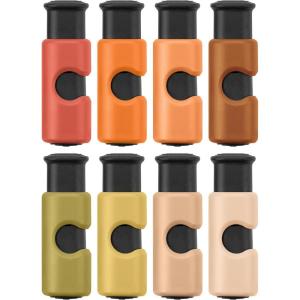 imageMr Pen Squeeze and Lock Bread Bag Clips 8 Pack Golden Harvest Squeeze and Lock Bread Clips ReusableGolden Harvest