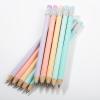 imageMr Pen Jumbo Pencils 30 Pencil Preschool Pencils Large Pencil Colorful Barrels and Black 2 HB Graphite Cores Smooth Lead LatexFree Eraser Top with Metal FerruleSoft Pastel Barrels