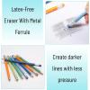 imageMr Pen Jumbo Pencils 30 Pencil Preschool Pencils Large Pencil Colorful Barrels and Black 2 HB Graphite Cores Smooth Lead LatexFree Eraser Top with Metal FerruleNature Barrels