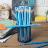 imageMr Pen Jumbo Pencils 30 Pencil Preschool Pencils Large Pencil Colorful Barrels and Black 2 HB Graphite Cores Smooth Lead LatexFree Eraser Top with Metal FerruleBlue and Teal Barrels