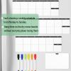imageMr Pen 4quot x 12quot Dry Erase Magnetic Weekly Planner for Fridge 11 pcs 4X Weekly Chore Chart 6X Colorful Whiteboard Markers and 6quot x 4quot Magnetic Whiteboard Note