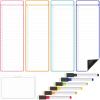 imageMr Pen 4quot x 12quot Magnetic Dry Erase to Do List 11 pcs Neon Style 4X Dry Erase to Do List White Board 6X Colorful Whiteboard Markers and 6quot x 4quot Magnetic Whiteboard Note