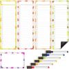 imageMr Pen 4quot x 12quot Magnetic Dry Erase to Do List Set 11 Pack Fruit Style 4X Dry Erase to Do List White Board 6X Colorful Whiteboard Markers and 6quot x 4quot Magnetic Whiteboard Note